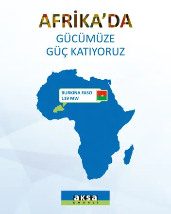 Aksa Enerji, Burkina Faso’da 20 Yıllık Elektrik Satış Anlaşması İmzaladı